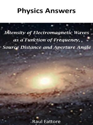 cover image of Intensity of Electromagnetic Waves as a Function of Frequency, Source Distance and Aperture Angle